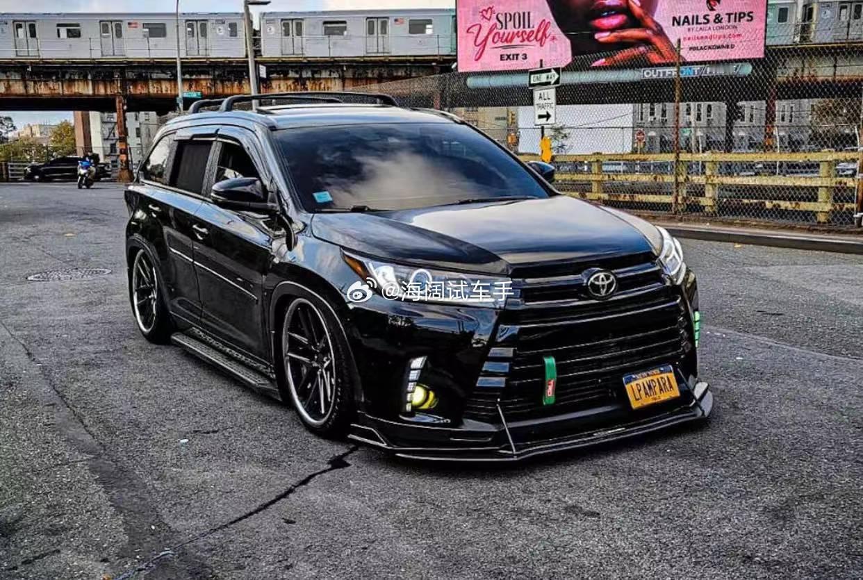 汉兰达低趴~~~这么折腾汉兰达的确实少见！！！车主您赶脚得多大岁数啊？？？