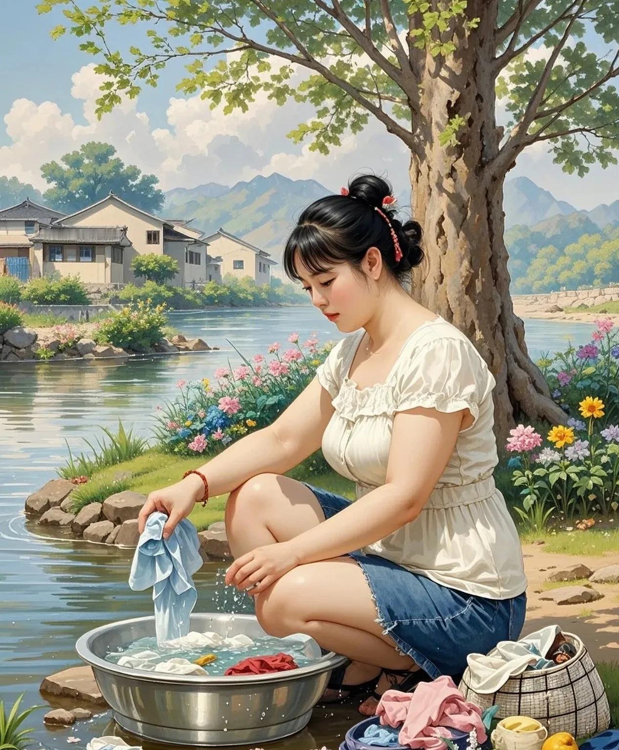 #秋日生活记录# 
今天因为要赶货，五点四十天没亮就到店里了。我刚开门没多久，从