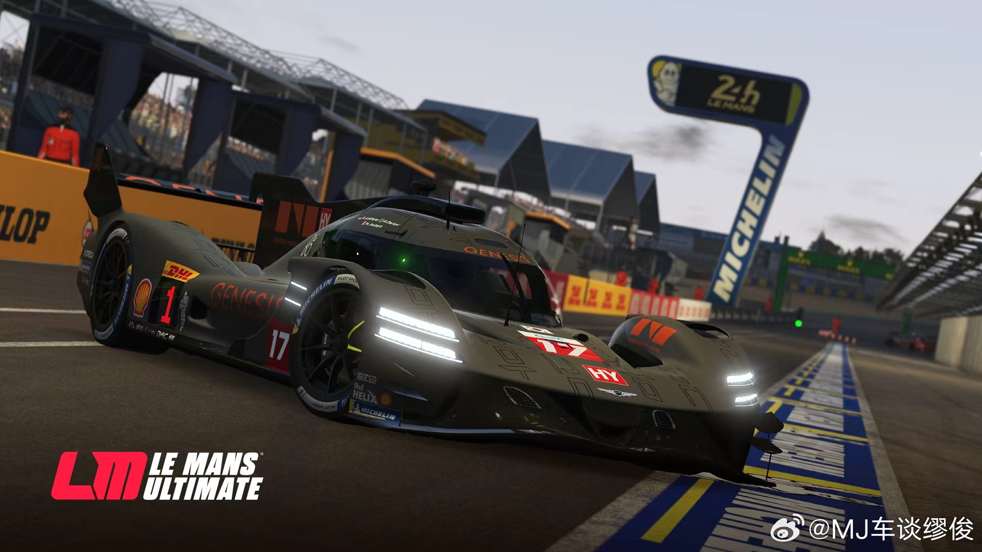 捷尼赛思这波操作有点意思🔥 GMR-001还没实赛首秀，先登陆勒芒官方游戏《L