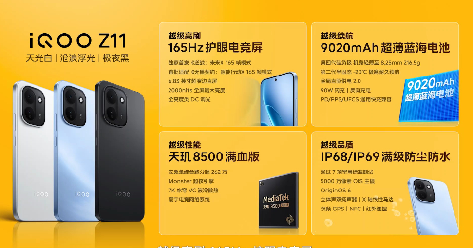 iQOOZ11  iQOO Z11和iQOO Z11x价格出来了？怎么样？？