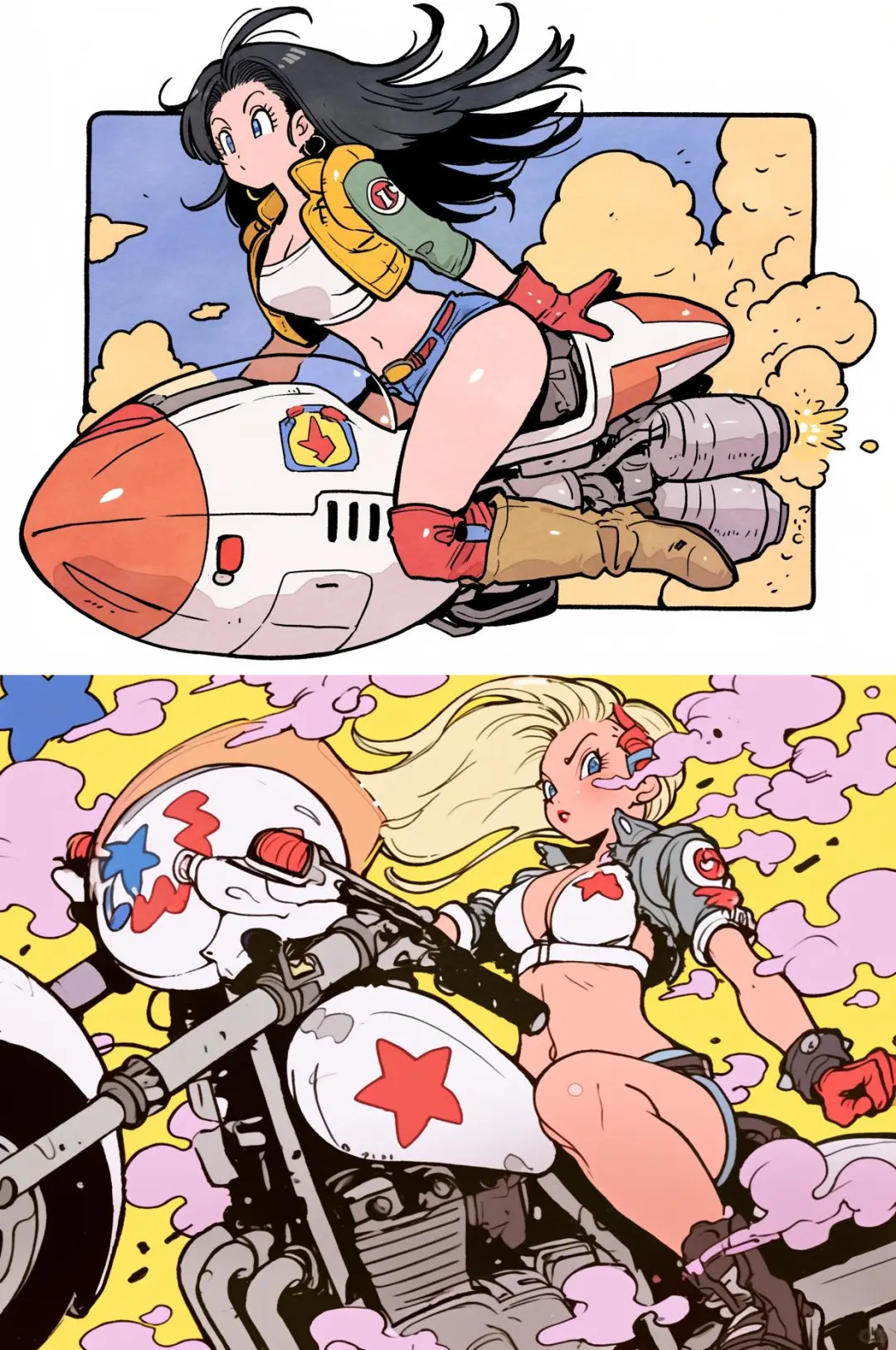 机动少女/怀旧画风