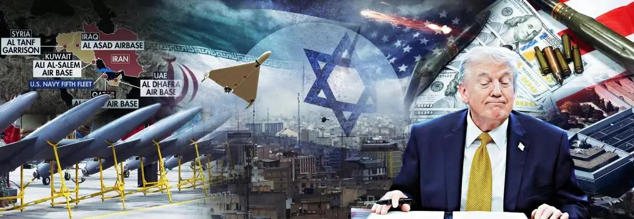 3月26日，据美国媒体报道，美国总统特朗普内外交困，由于伊朗部分控制美以轮船经过