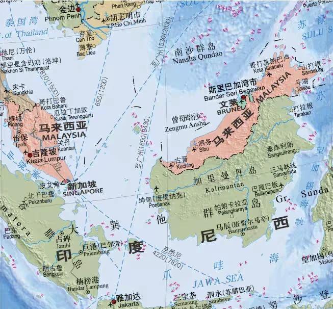 马来西亚分成东马和西马，这两边联系方便吗
马来西亚西部相对更发达，但是东马也不差