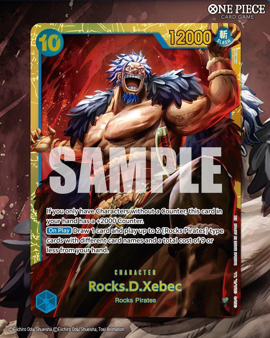 OPC-17《世界最强战士》情报图，洛克斯·D·吉贝克登场！ 帅啊～ 