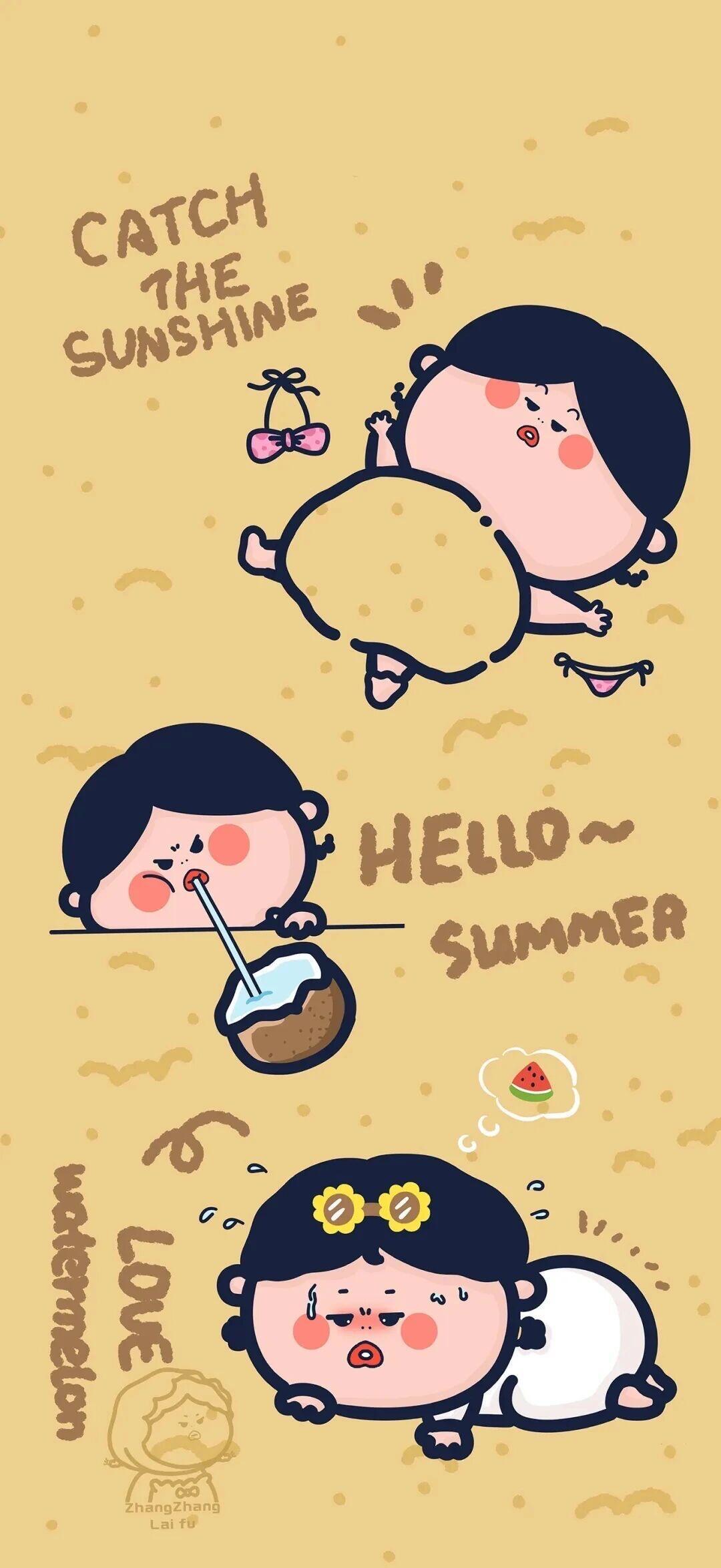 值得长期不换的壁纸 .ᐟ‪.ᐟ 盛夏壁纸大放送动漫仲夏狂欢季