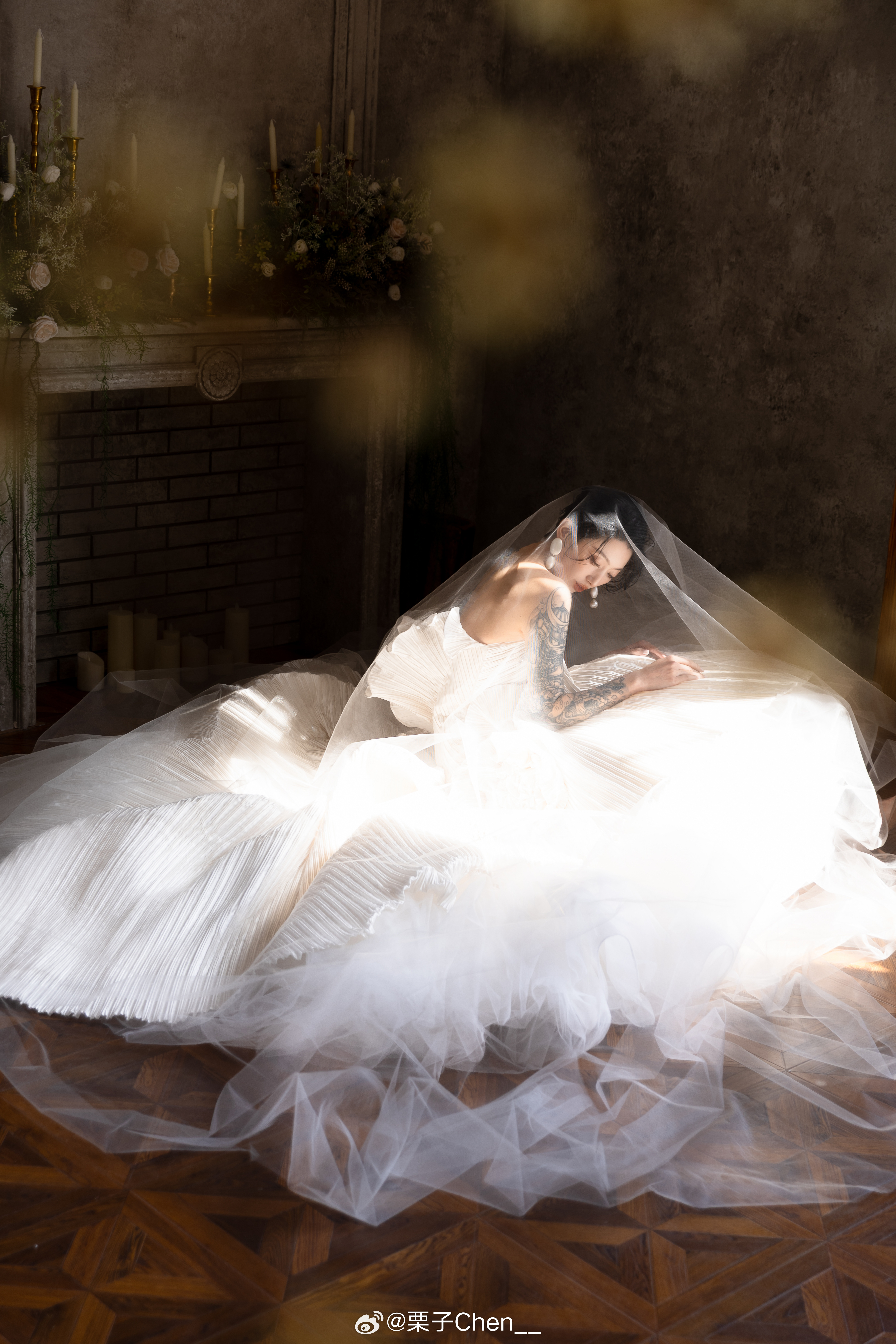 婚纱礼服tattoo纹身花臂纹身