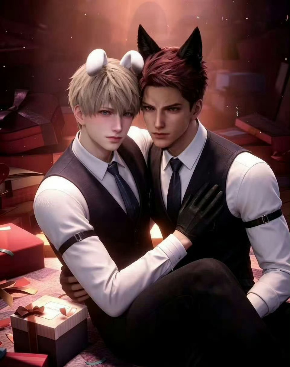 恋与深空 狼兔 🐺🐰啊啊啊啊啊啊啊啊啊啊狼兔狼兔狼兔我好喜欢！！！好好磕 