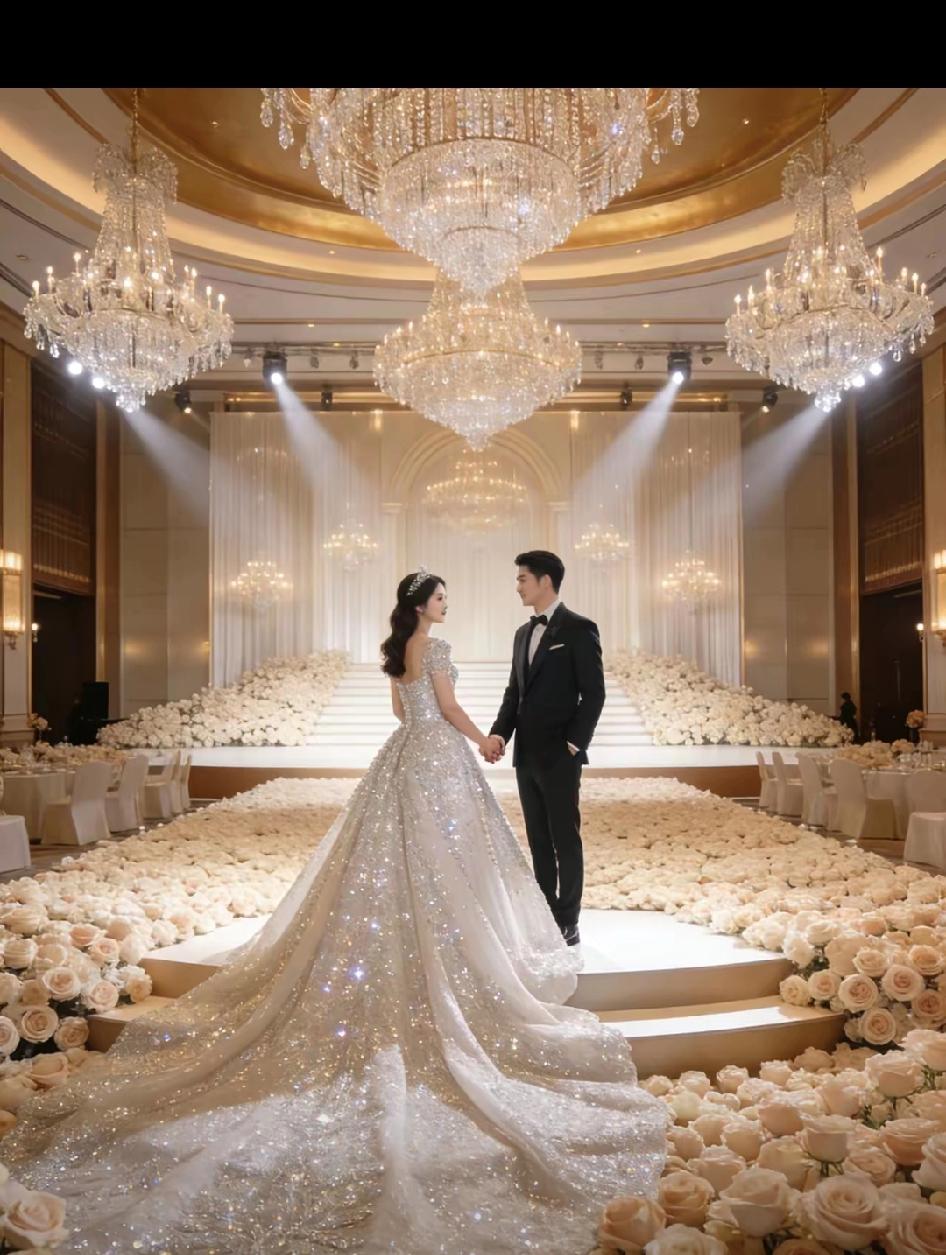 万万没想到，杭州这场豪华婚礼直接刷爆朋友圈，

场面盛大、新娘惊艳，谁看了都说是