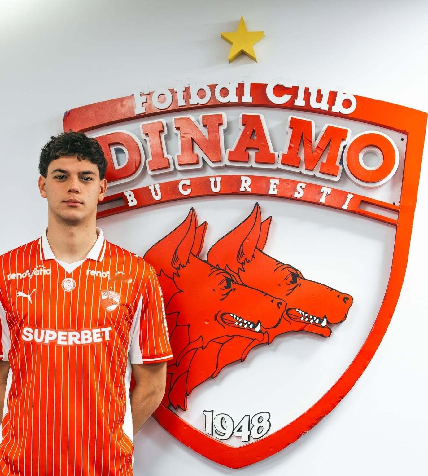 【官宣】 罗甲 罗马尼亚布加勒斯特迪纳摩俱乐部官方宣布：杜图🇷🇴正式加盟，双