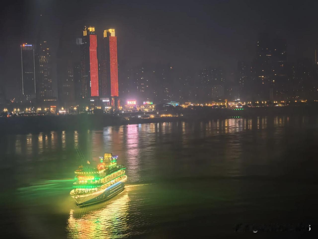 重庆夜景随手拍，夜景漂亮！