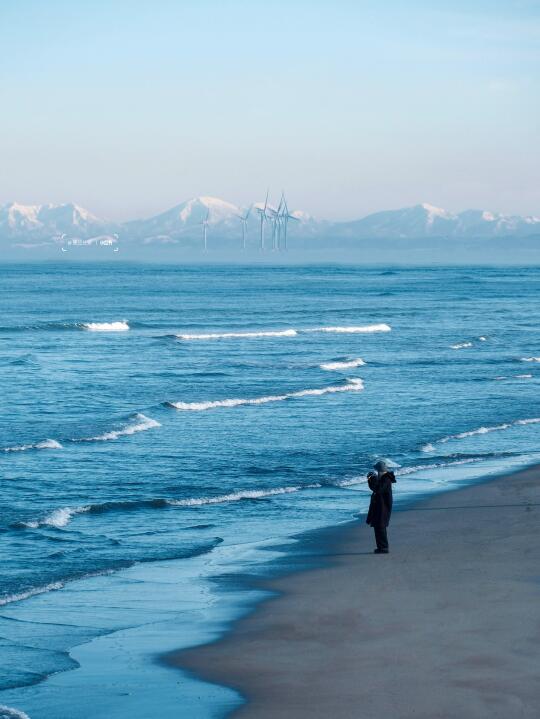 小樽的海边