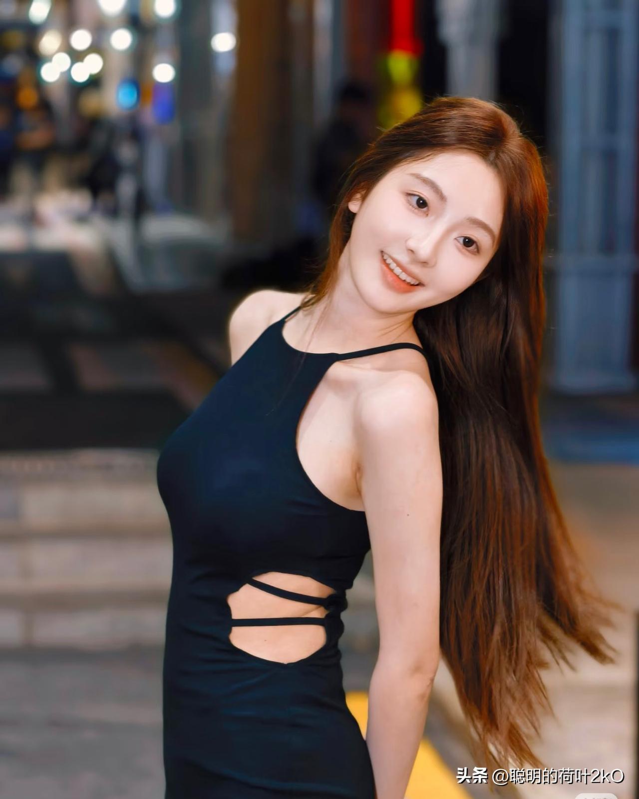 小雨滴，最美车模