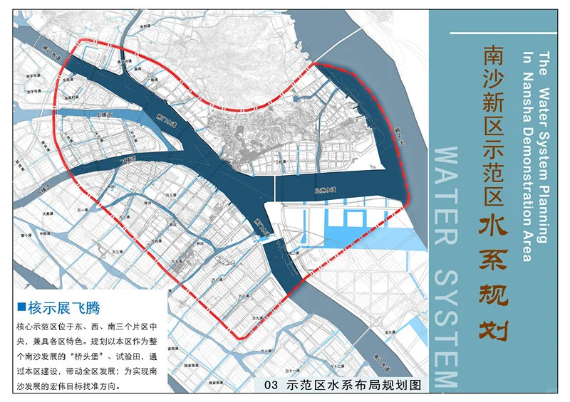 广州南沙新区水系规划导则及示范区水系规划