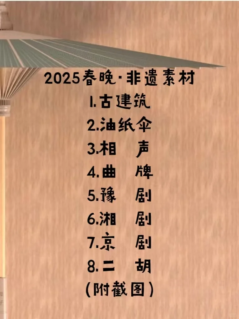 看2025春晚，找写作素材（附截图）