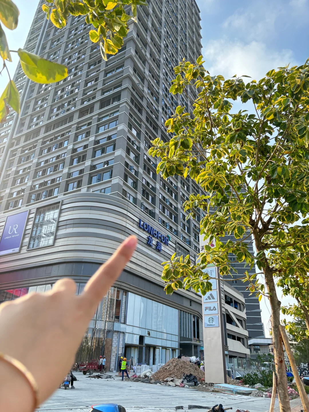 不要小看龙湖天街3000工人力量！快建好了❗️