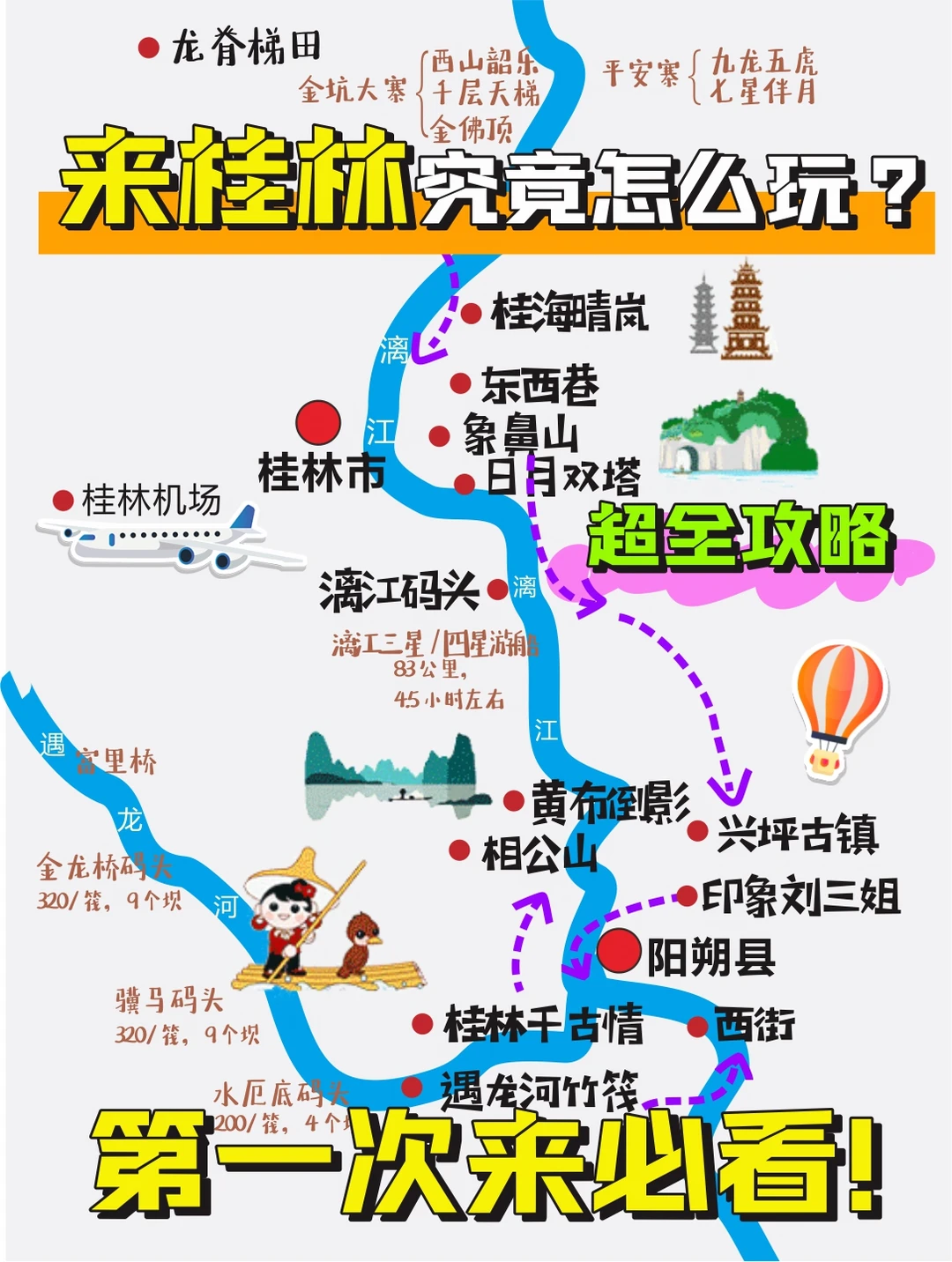 来桂林究竟怎么玩？第一次来桂林必看攻略！