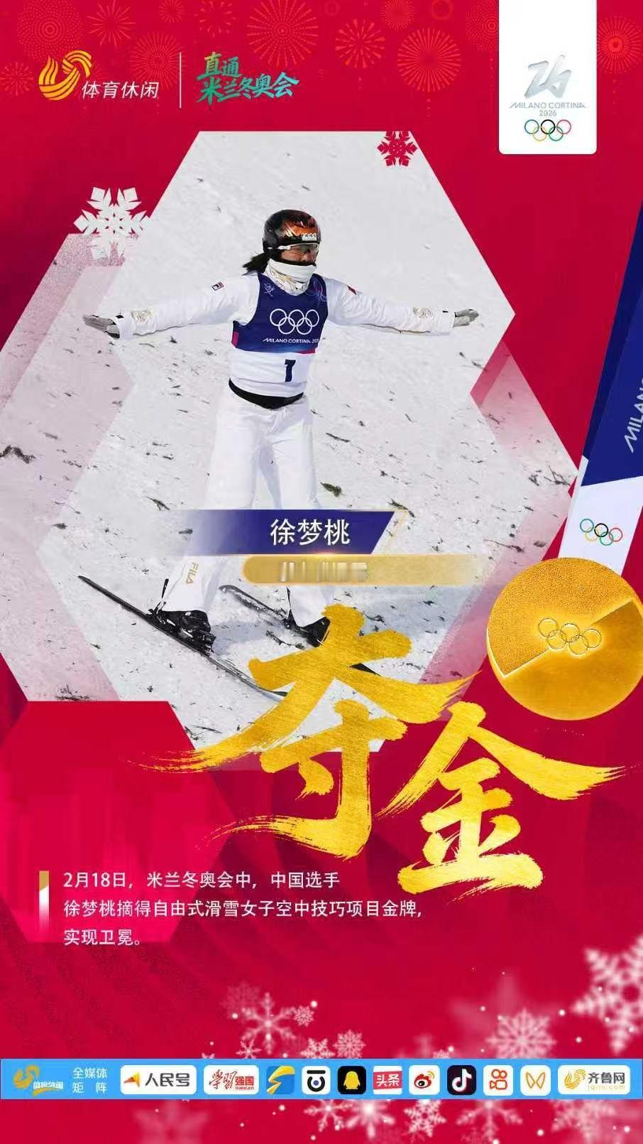 2月20日，米兰-科尔蒂纳冬奥会自由式滑雪男子空中技巧决赛，中国选手王心迪132