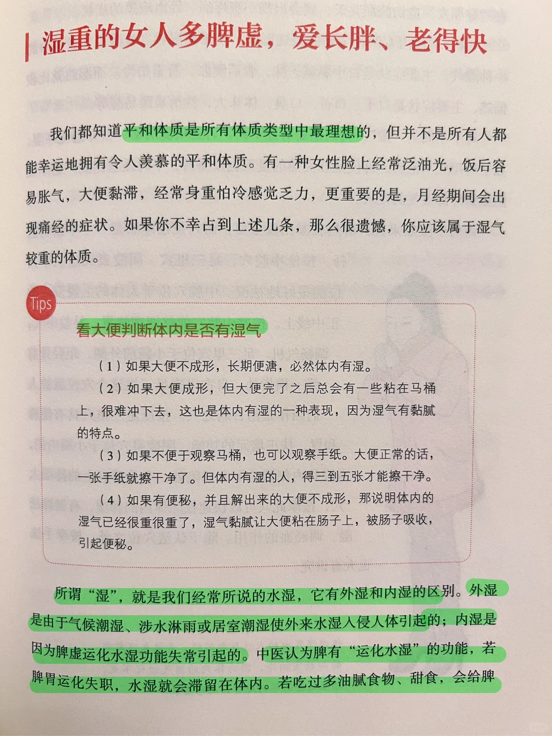 中医养生｜湿气重，多脾虚、爱长胖、老得快