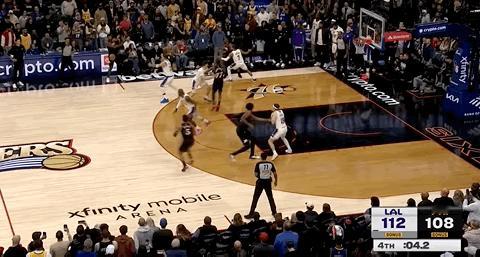 詹姆斯抢断，杀死比赛！！！！ 