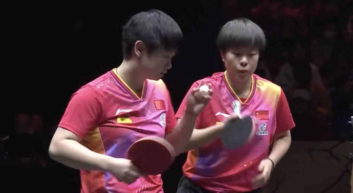 #孙颖莎王艺迪vs杜凯琹刘杨子#WTT中国大满贯：孙颖莎/王艺迪3-0杜凯琹/刘