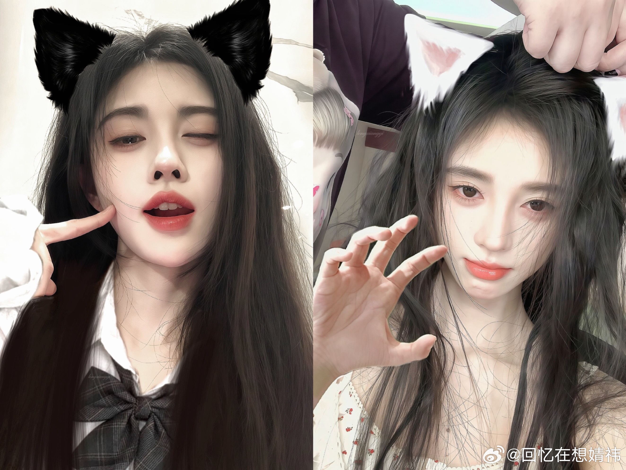 真的没人懂这两个造型吗 真的太爱了 