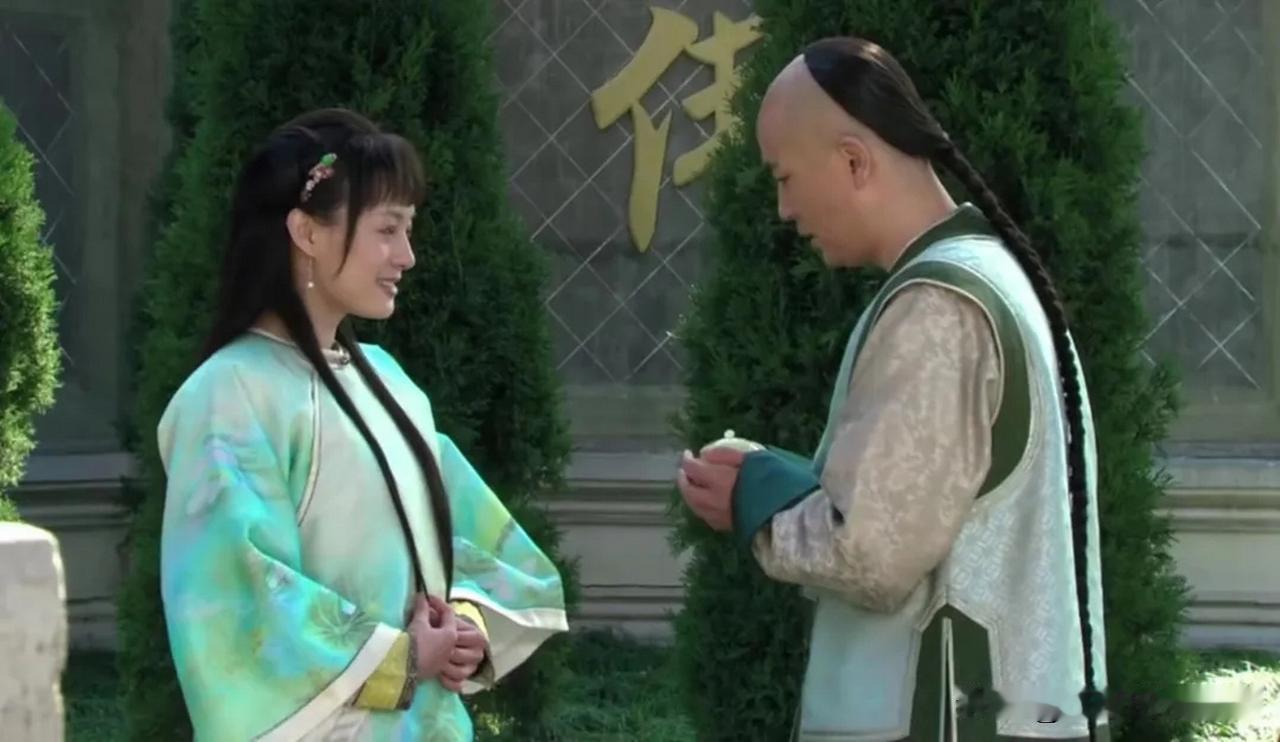 她许的愿是：选秀被撂牌子（不要被选上）；

然后要找一个世界上最好的男子，白头偕