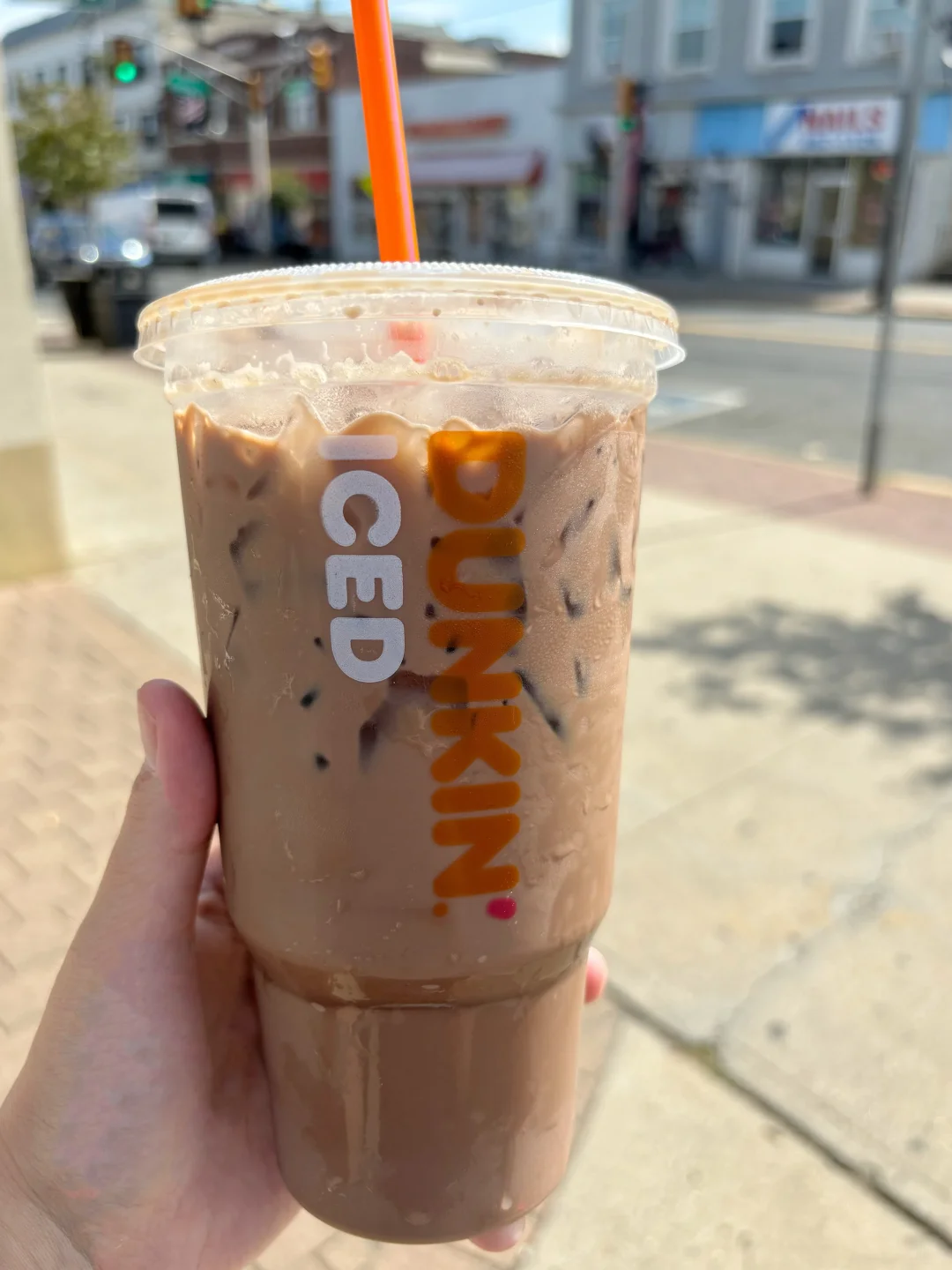 🧊Dunkin' Donuts都来喝这杯冰摩卡拿铁❗️