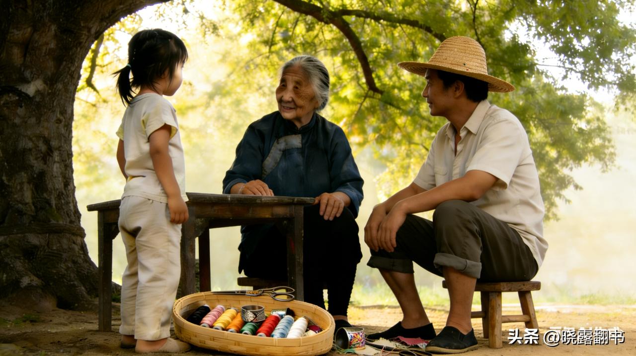 奶奶的针会看病
 
奶奶不识字，小脚。
可她那根针，比镇上的大夫还灵。
 
在那