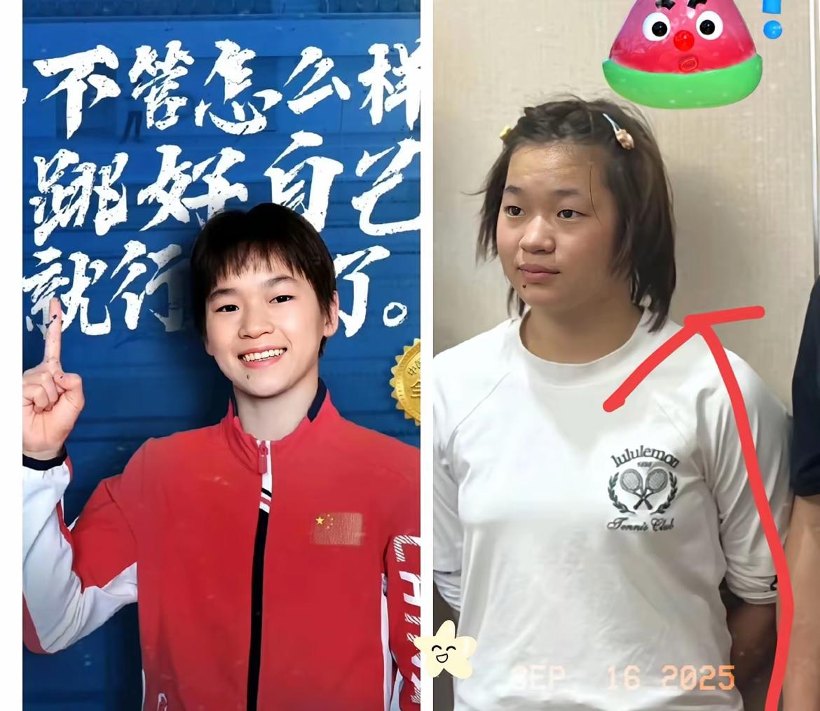 我问教体育的朋友，全红婵这身材跳水成绩还能回到过去吗？
​朋友说，以全红婵目前的