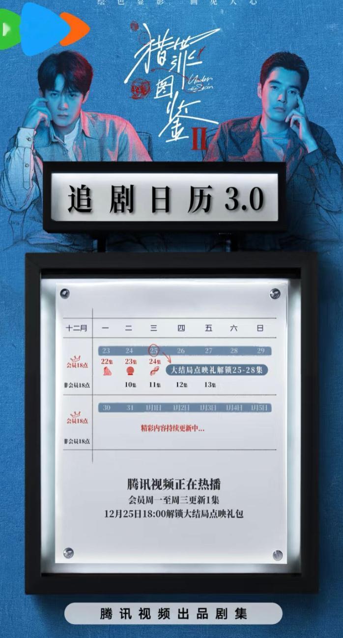 猎罪图鉴2超点  猎罪图鉴2开超点  猎罪图鉴2更新追剧日历，明晚18:00就要