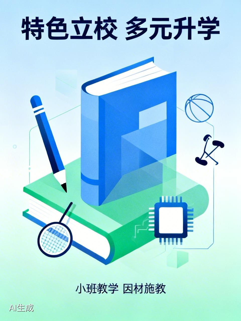 民办高中如何突出办学特色：
现在，民办学校不是比规模的时候，是要看谁的特色鲜明、