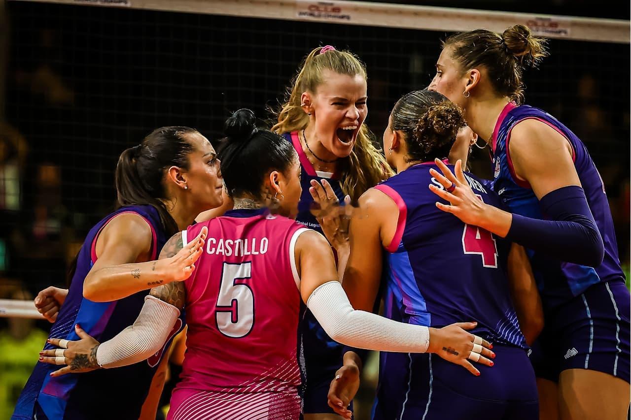 2025年世界女排俱乐部锦标赛冠亚军决赛意大利斯坎迪奇vs意大利科内利亚诺第一局