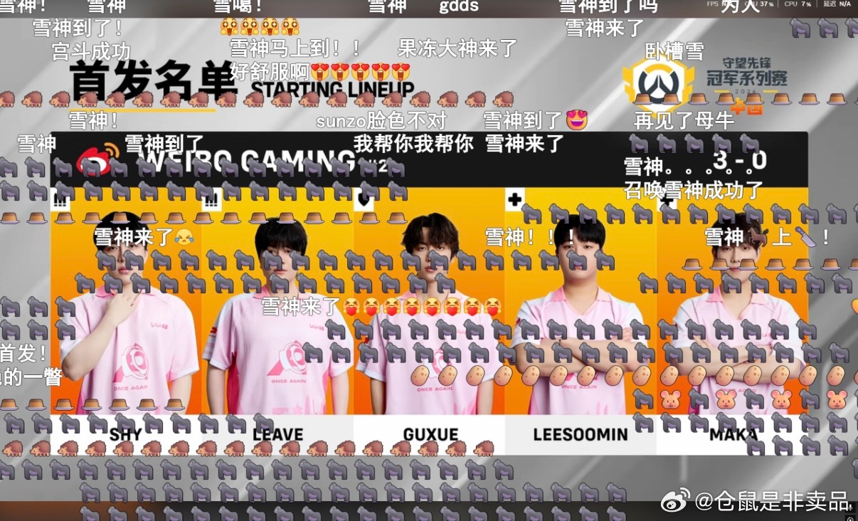 你owcs弹幕的艺术性十年内无路人能懂 
