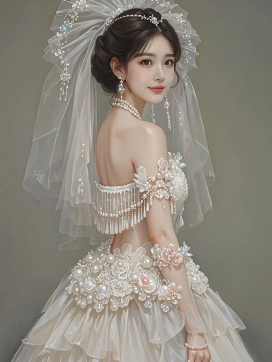 AI巴洛克之韵 原来ai写真可以这么美 人生总得有一套ai写真吧 谁拍...