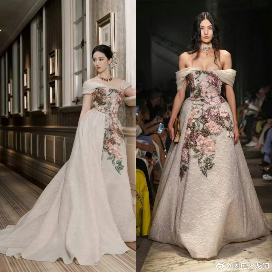 刘亦菲 宝格丽全球代言人参加宝格丽米兰高级珠宝展与国际明星安妮·海瑟薇、金智媛等