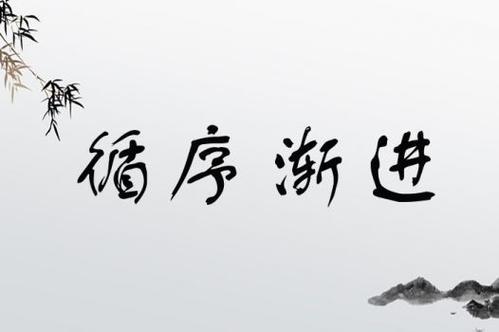 什么是“循序渐进”？

（学习、工作）按照一定的步骤逐渐深入或提高，就是循序渐进