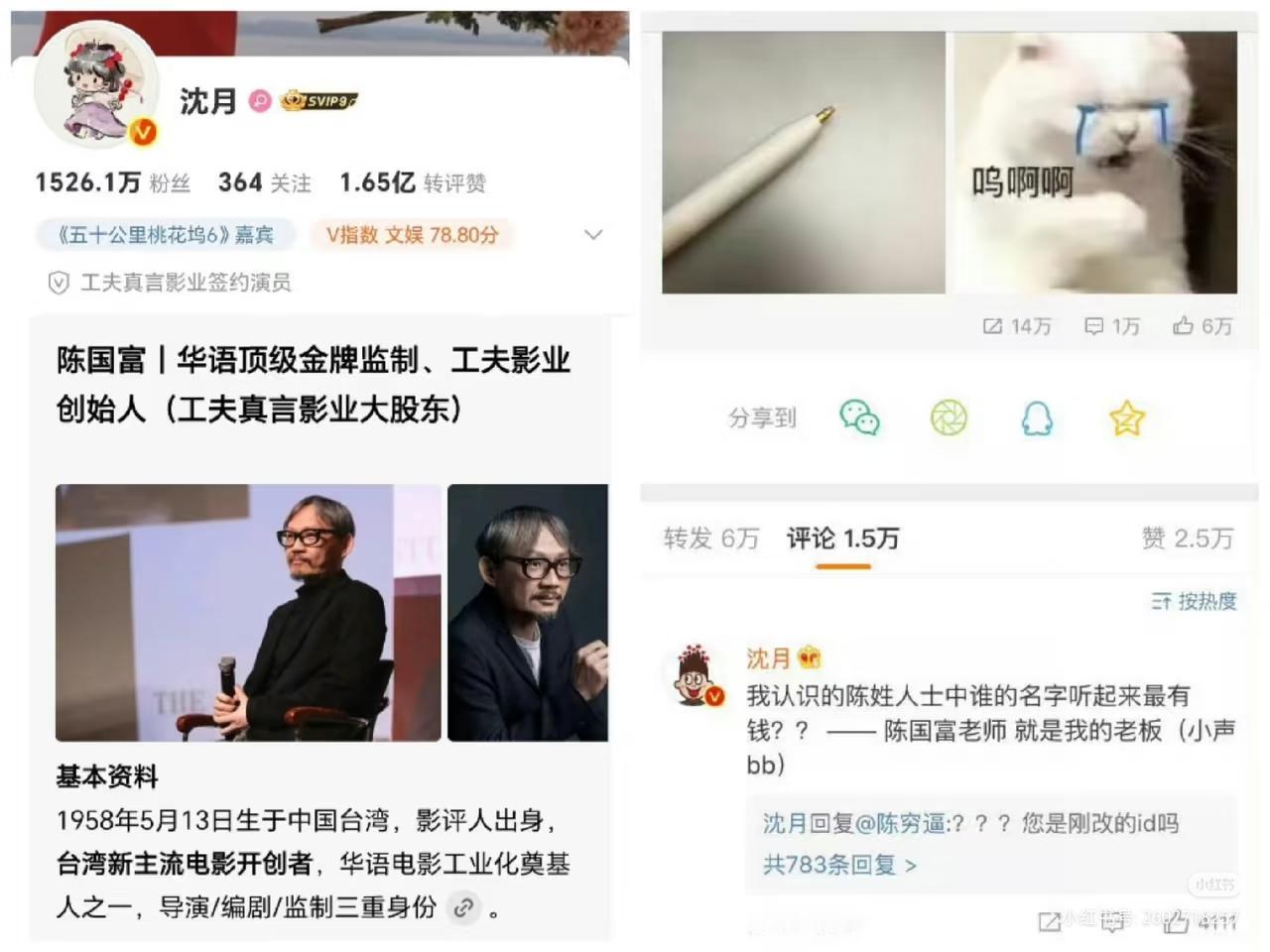 沈月，老板陈国富！！
