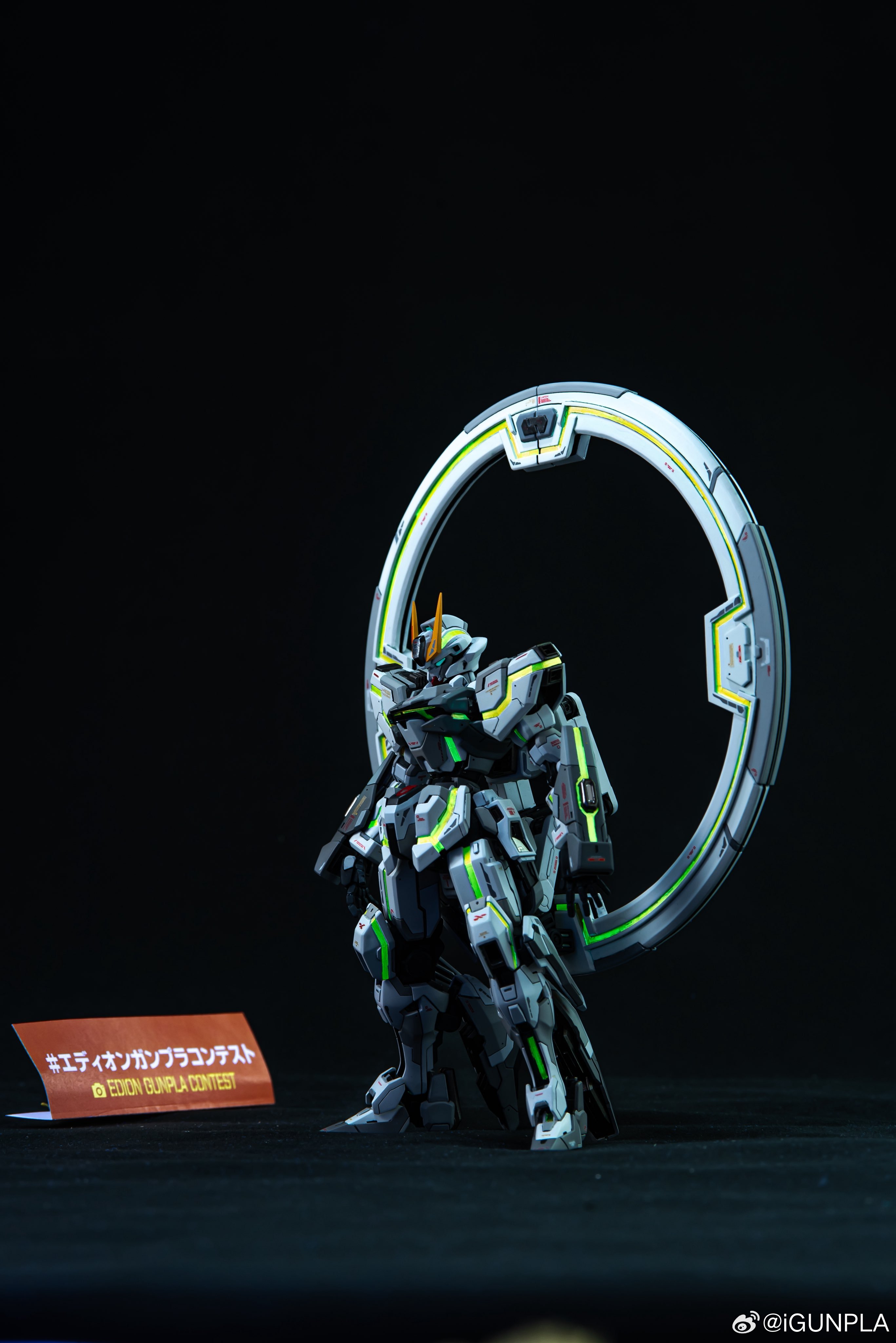 HG观星者高达C2（by ジャムおじ）HG异灵高达+观星者+EG牛零件高达模型高