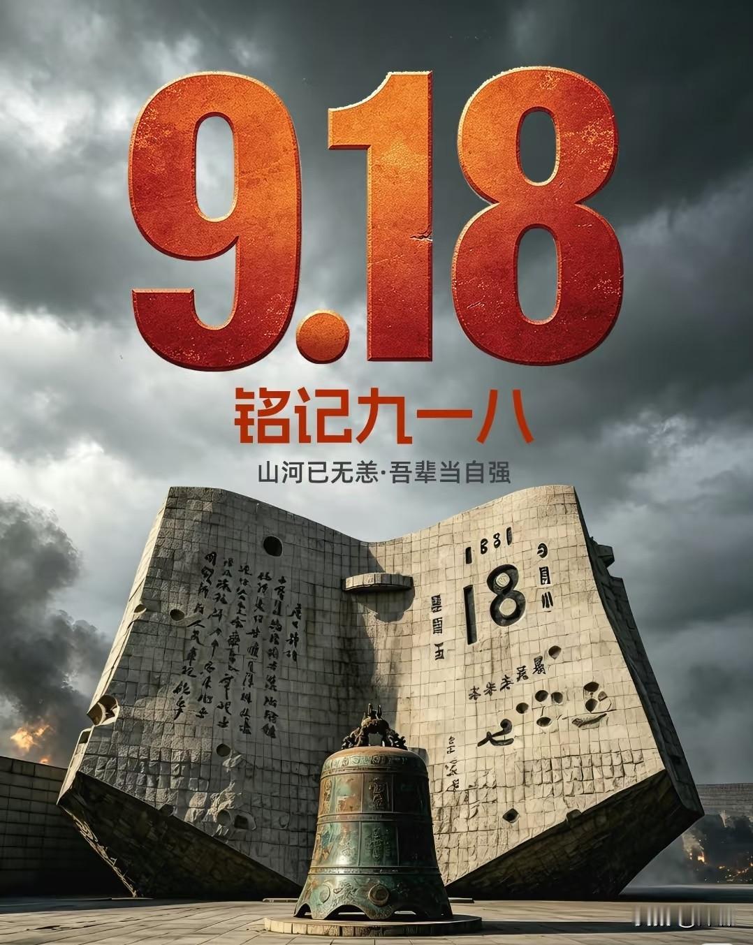 九一八感怀（七律）
警报响起时
勿忘白山黑水间的苦难
      
      