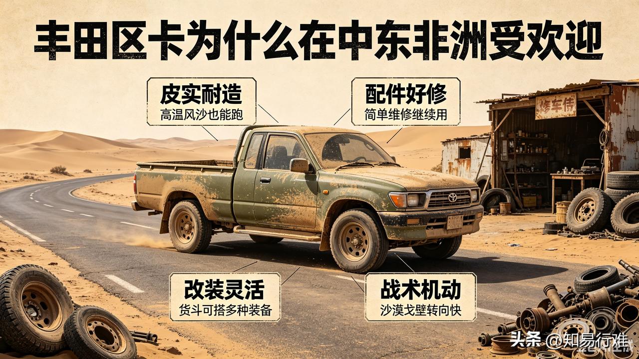 堪称战场硬通货！丰田皮卡称霸中东非洲，成最特殊的全球广告！

你敢信？在中东、非
