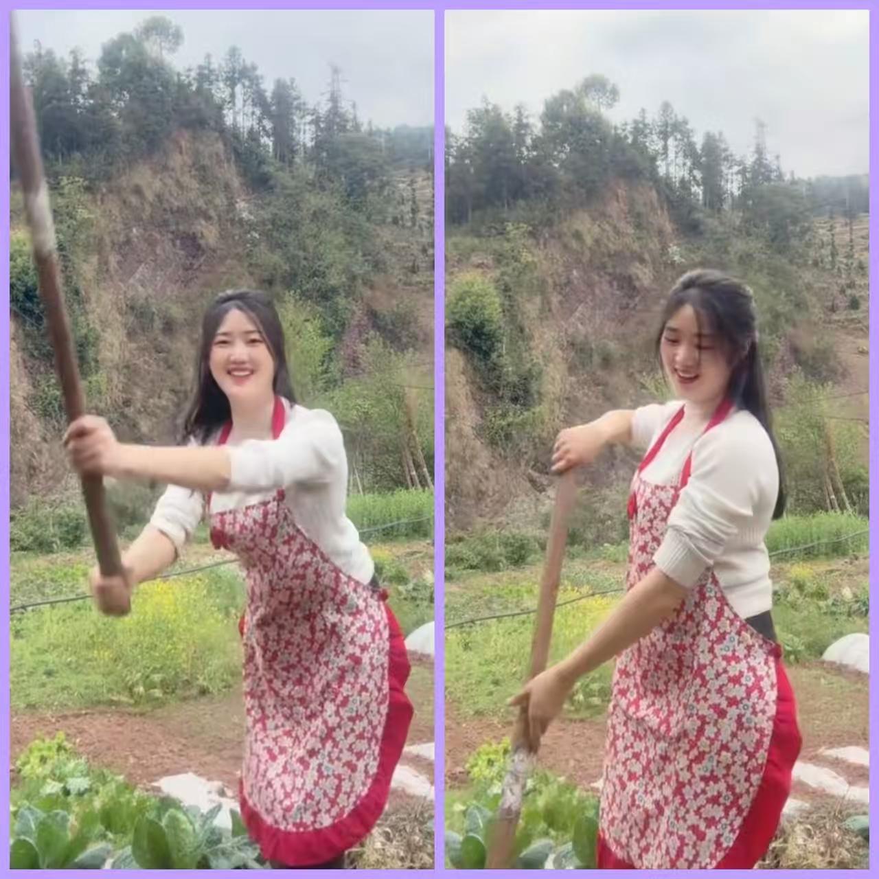 四块玉·村居务农
少案签，无拘检。
忙作田园汗微沾。
闲时高卧随心懒，
日子甜，