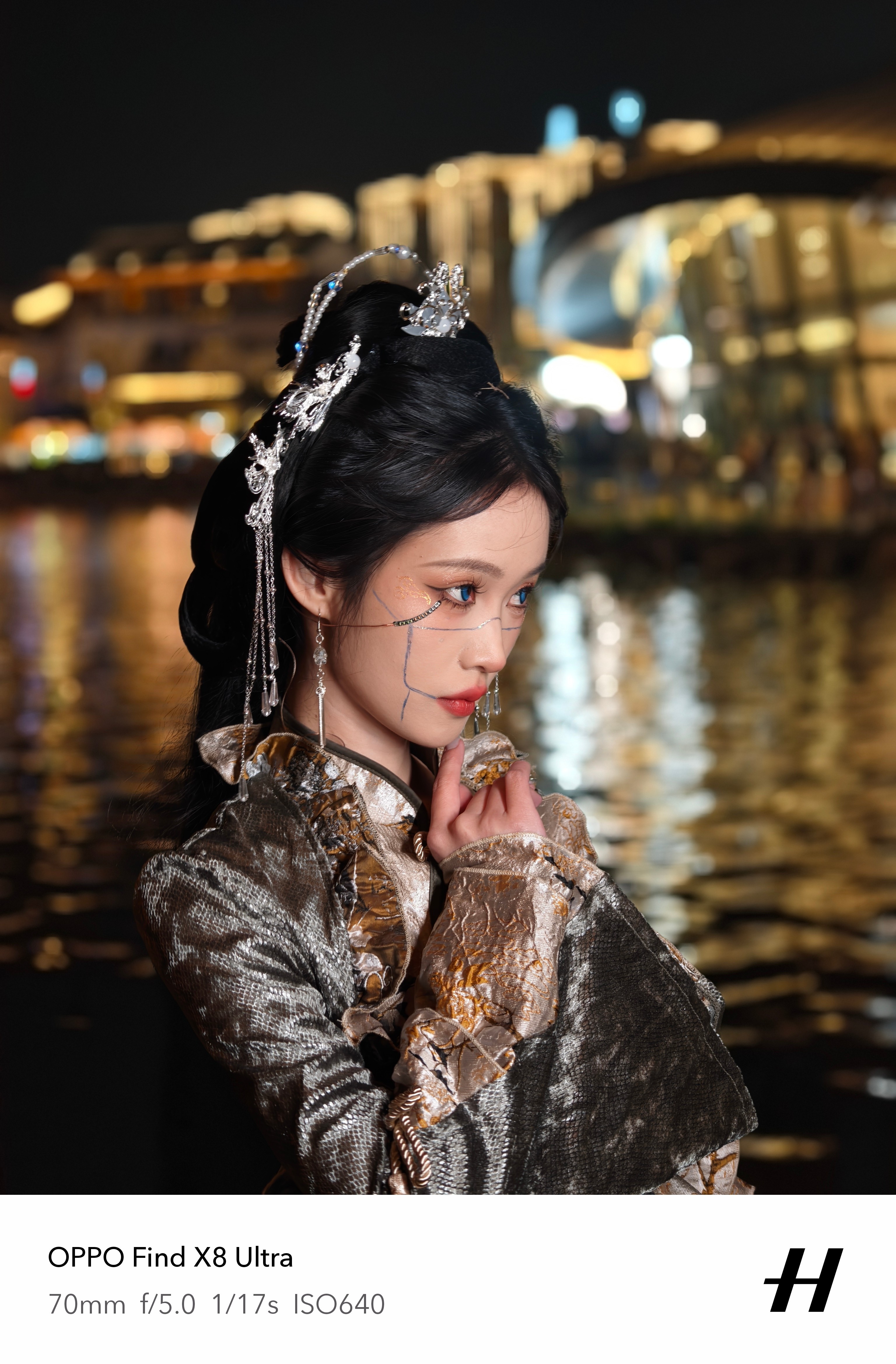 前方记者 发回现场照片，今晚OPPO发布凝光影像，OPPO多年的影像积累终于有了