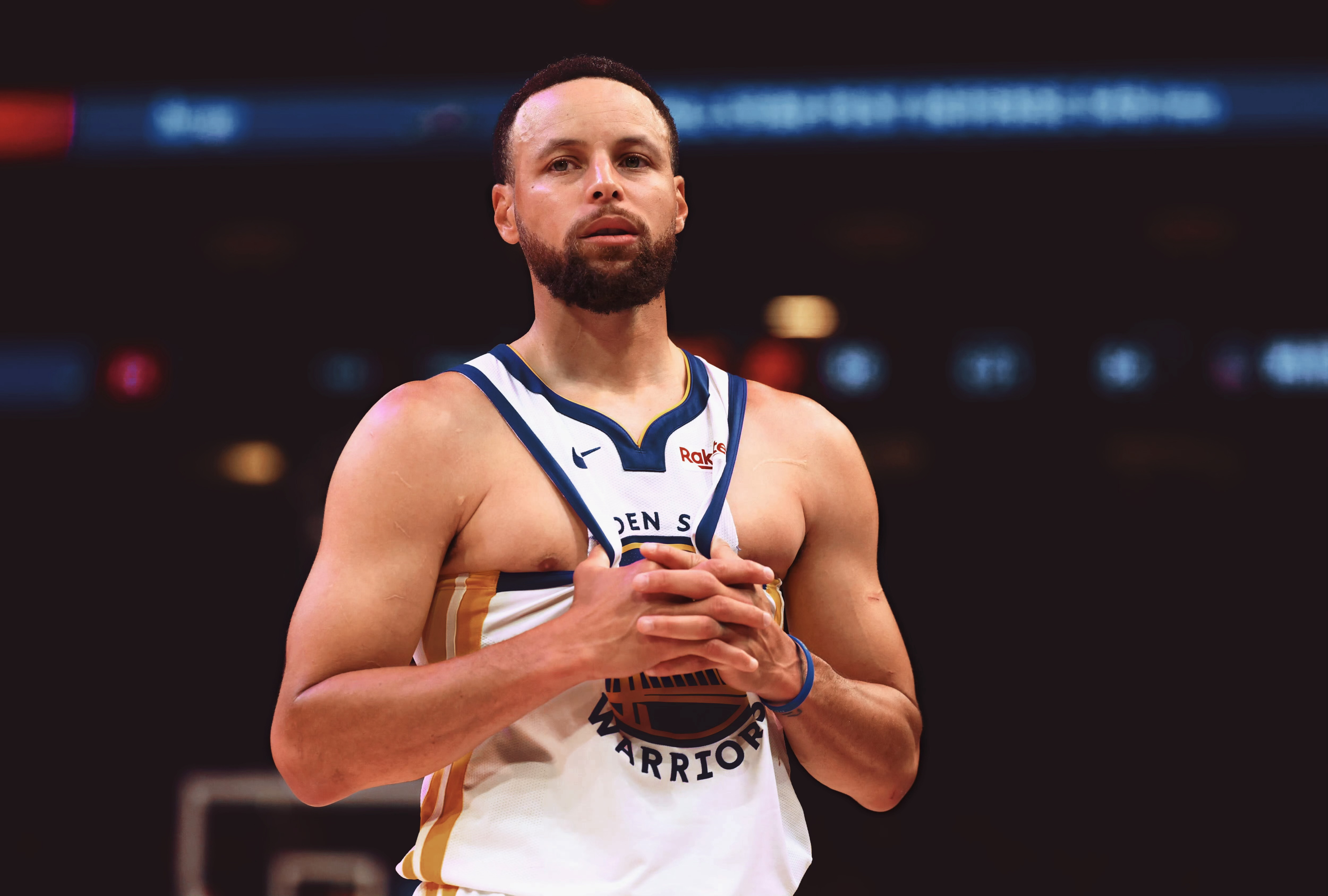 我们不缺从头再来的勇气可是你还能再打几个赛季呢晚安斯蒂芬库里