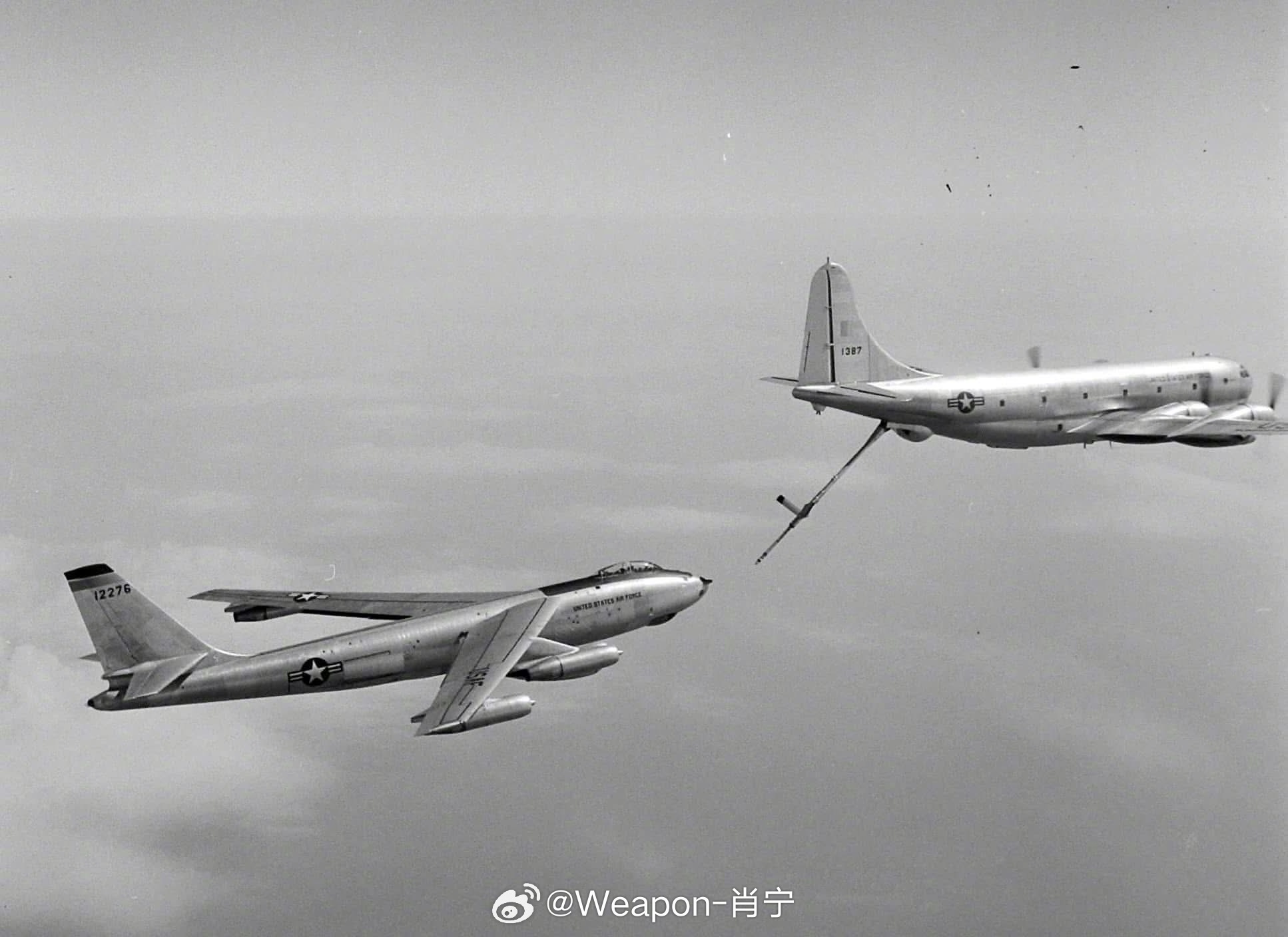 烽火问鼎计划每天认识一件兵器 1953年，美国空军B-47“同温层喷气式”轰炸机