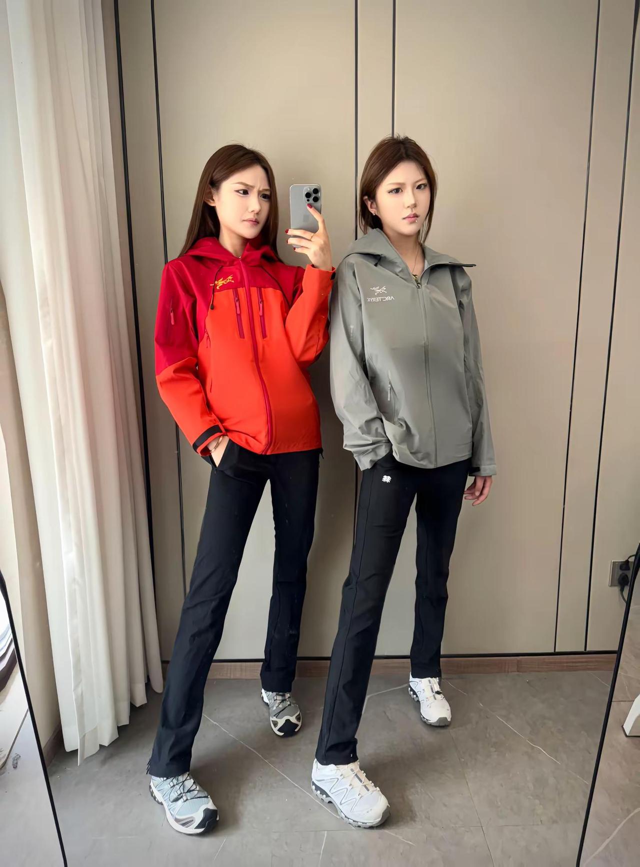 刮风下雨我不跑 因为我穿始祖鸟冲锋衣