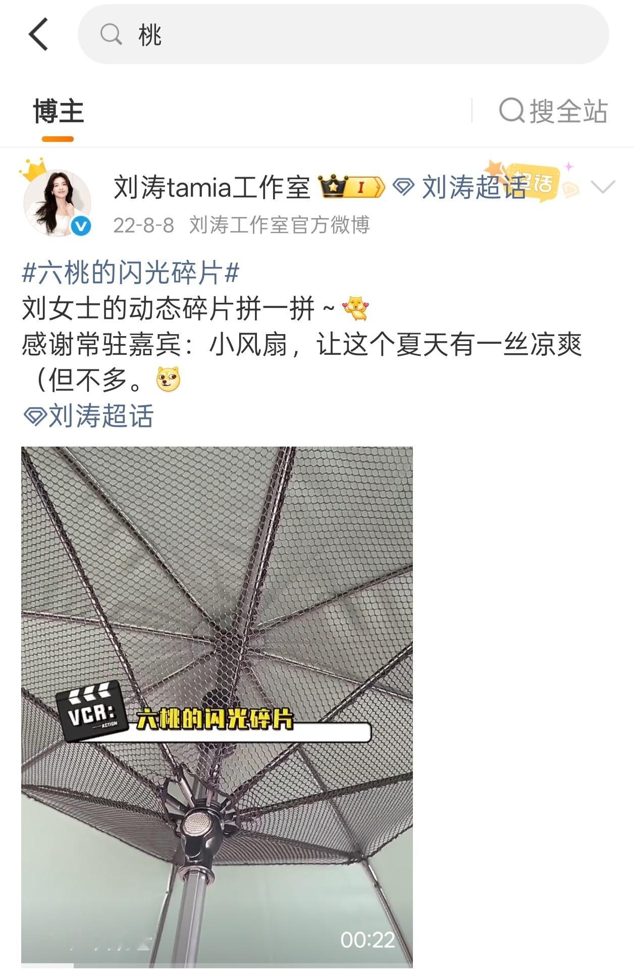 刘涛工作室“桃”的开始果然是因为《六桃的闪光碎片》 