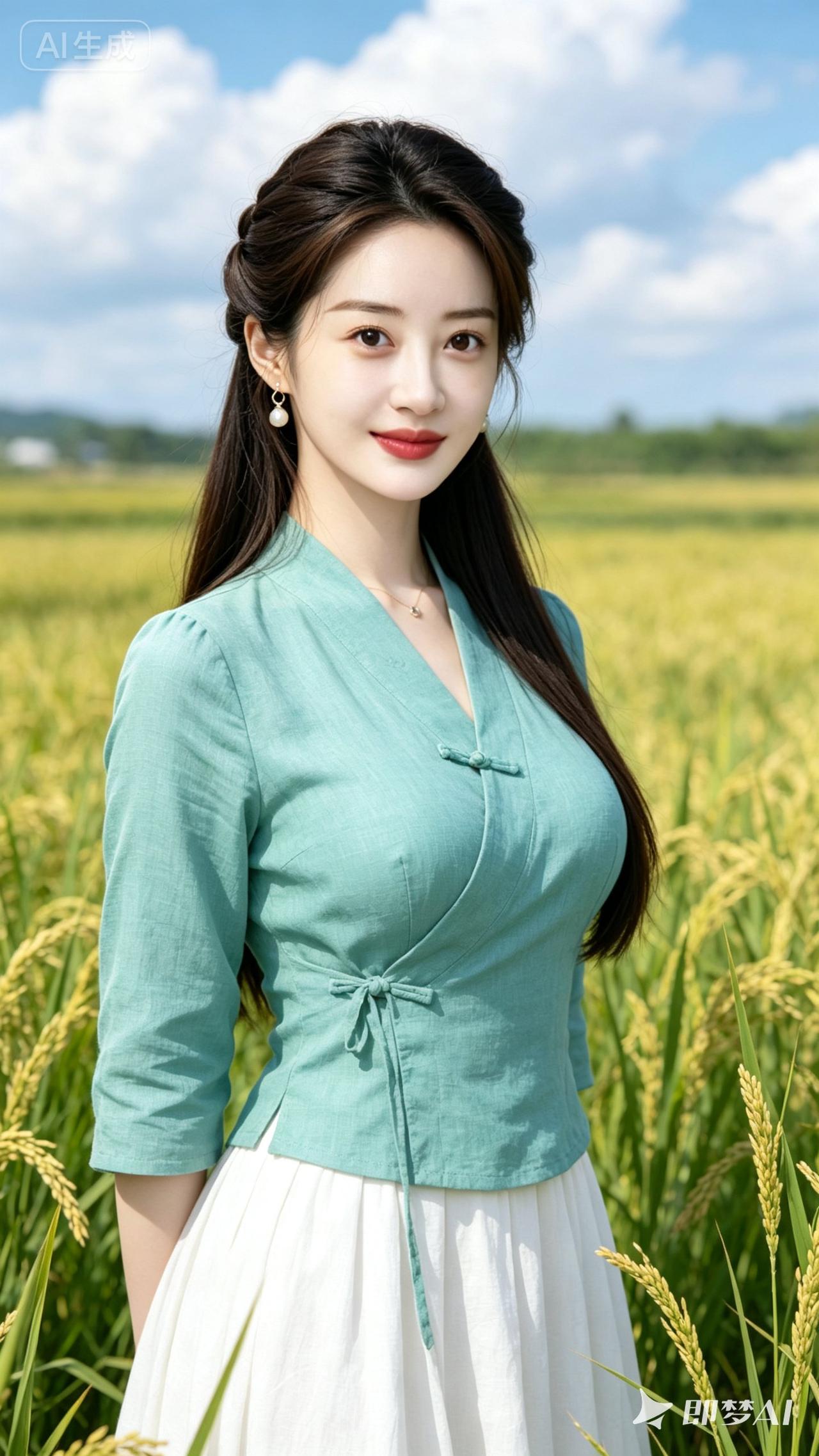 夏日田园风，清新自然美