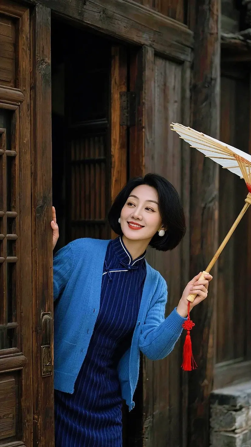 AI民国风情写真 ai创作 广告分成伙伴计划玩法达人