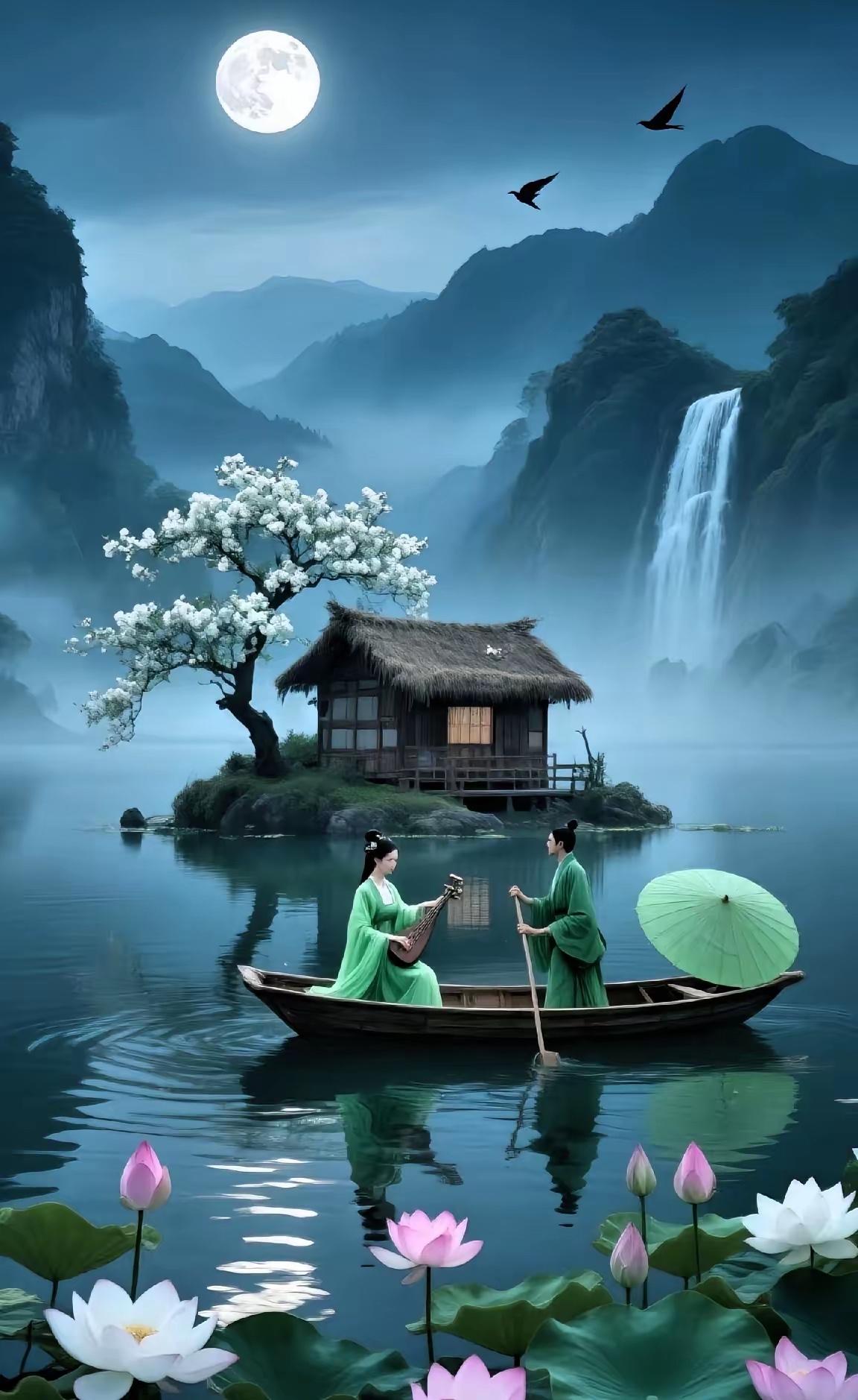 甜言蜜语易上当，
不占便宜少吃亏。
横批：《上当与吃亏》