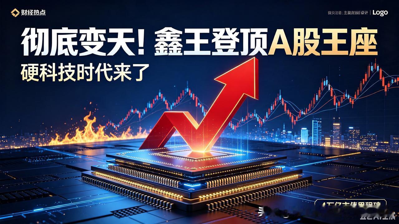 彻底变天！鹅厂走下神坛，鑫王登顶A股王座，大A正式进入硬科技时代

今天的A股，
